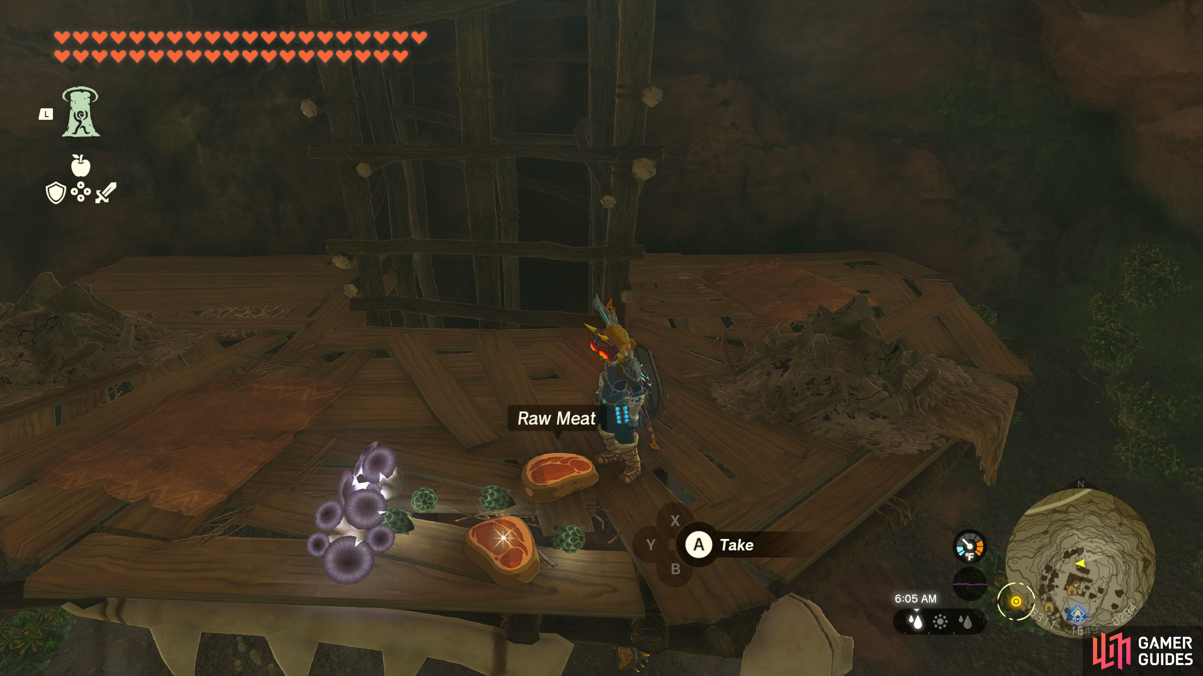 Akkala Citadel Ruins Summit Cave 80