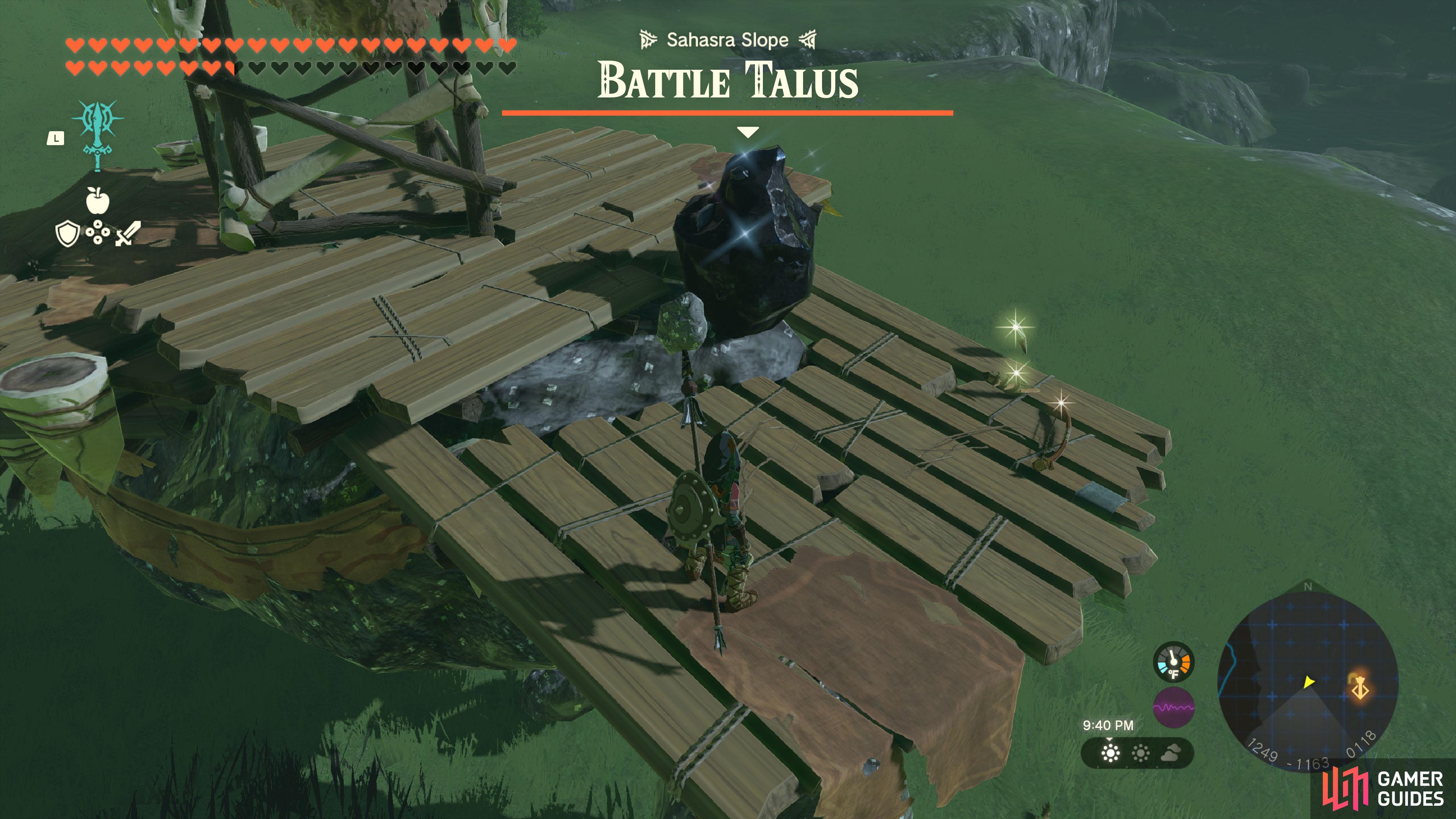 Battle Talus Totk 83