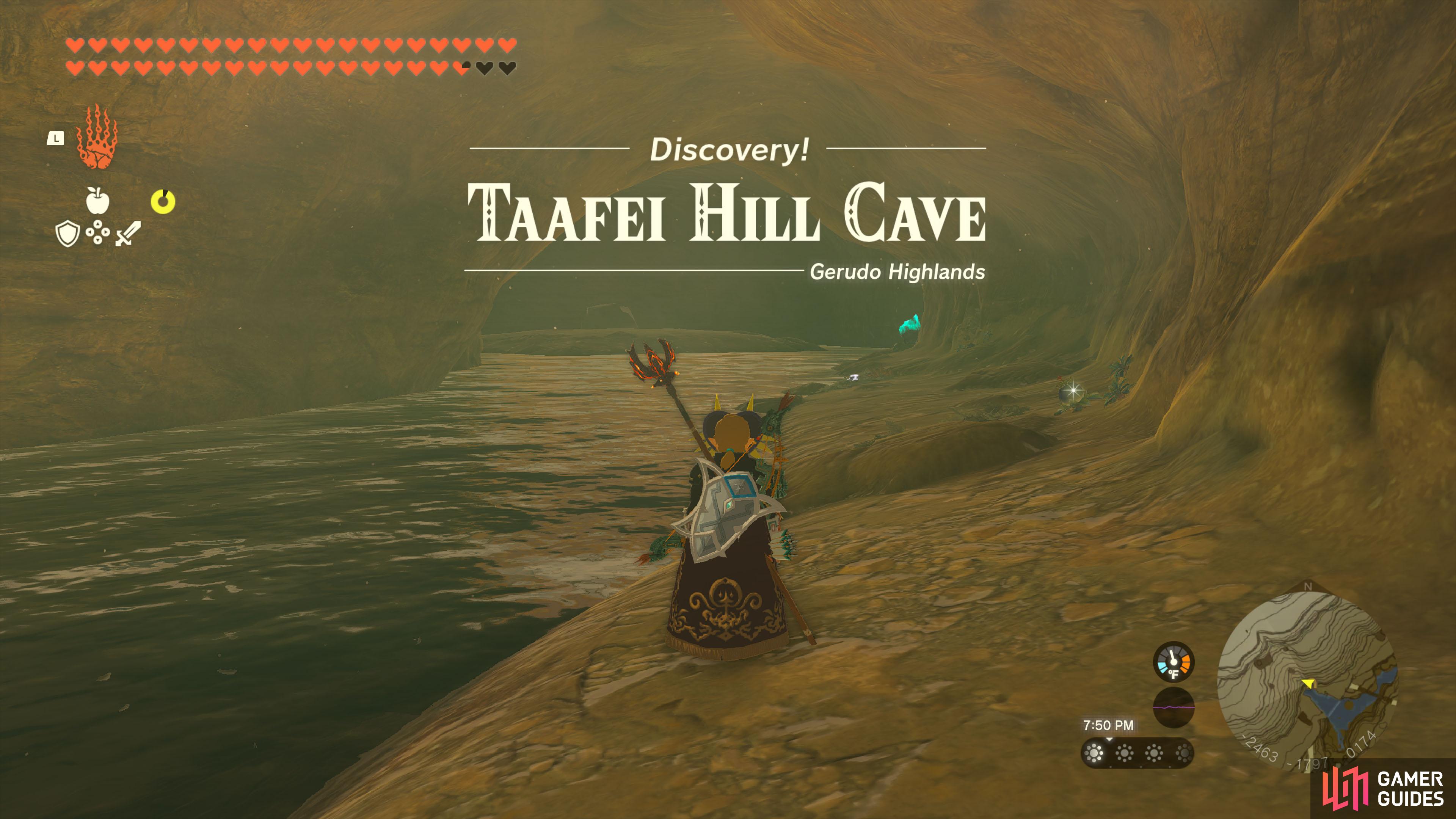 Taafei Hill Cave - The Legend of Zelda: Tears of the Kingdom Database ...