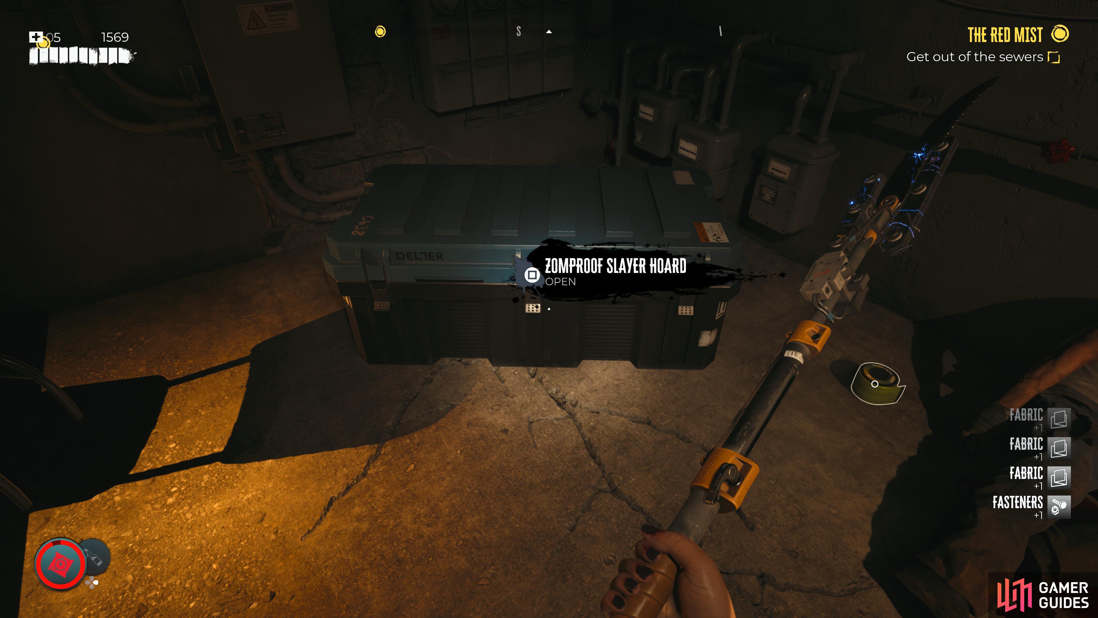 How do you open the Mystery Goodie Box in Dead Island 2