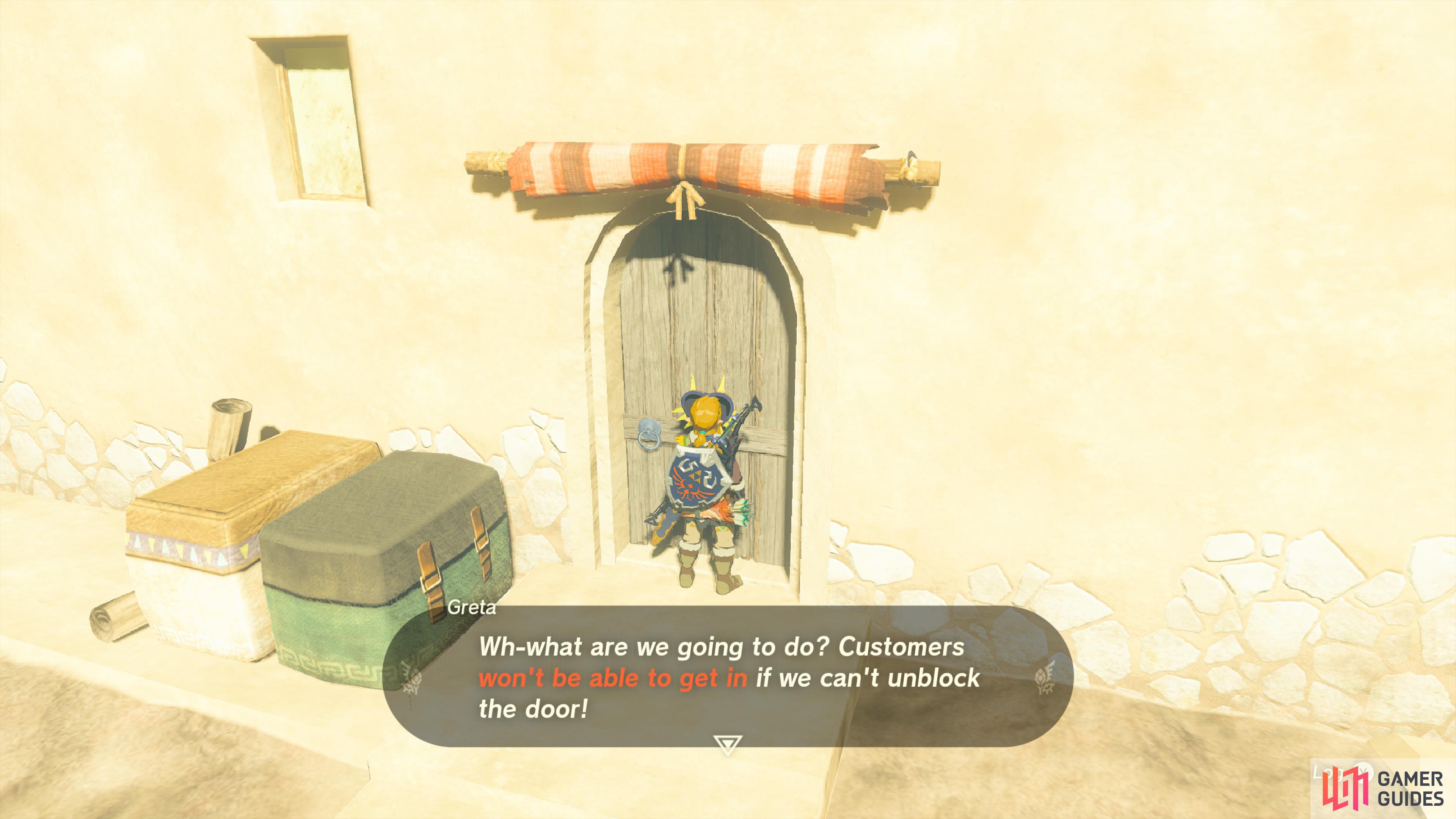 How to Visit the Gerudo Secret Club Shop in Tears of the Kingdom