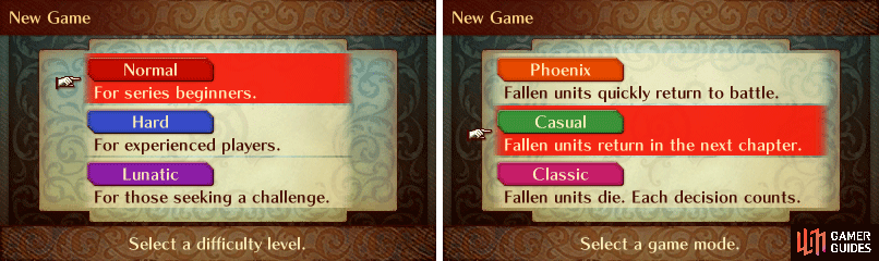 Phoenix Mode is only available on Normal Difficulty!