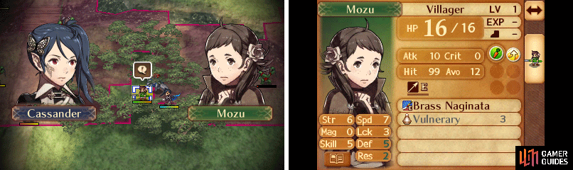 Talk to Mozu to recruit her and have her survive safely.