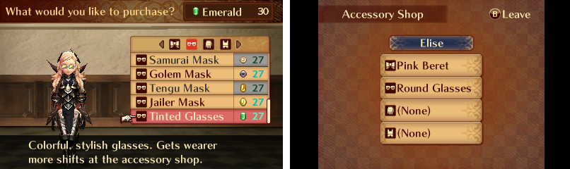 Accessory Shop - MyCastle Extras | Fire Emblem Fates: Conquest | Gamer Guides®