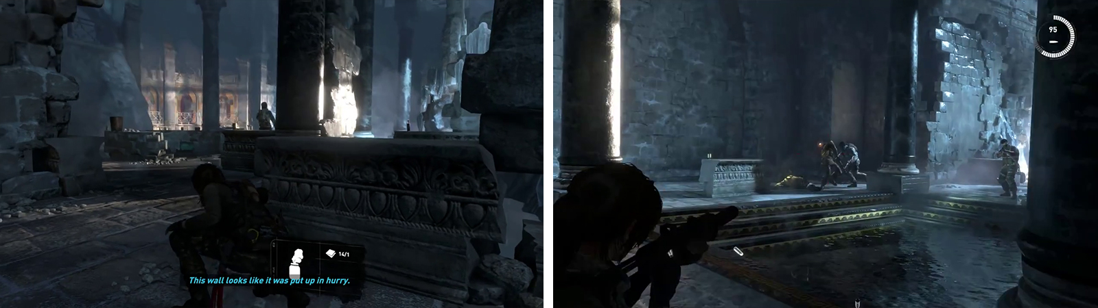 Rise of the Tomb Raider Scale The Cathedral To Find The Entrance 4k hdr 