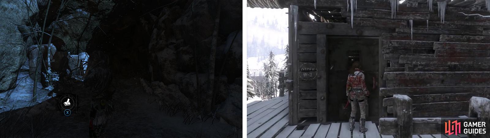 RISE OF THE TOMB RAIDER: Flooded Archives - Greek Fire Puzzle Northwest  Corner