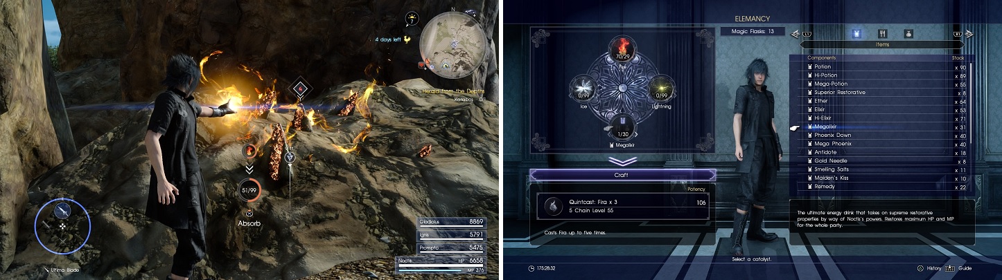 The Best Skills in the 'Final Fantasy XV' Ascension Grid