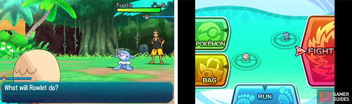 3DS - Pokémon Sun / Moon - Alola Dex Previews (1st Generation