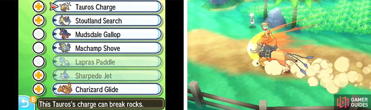 How to Use a Poké Ride Pokémon in Pokémon Sun and Moon: 4 Steps