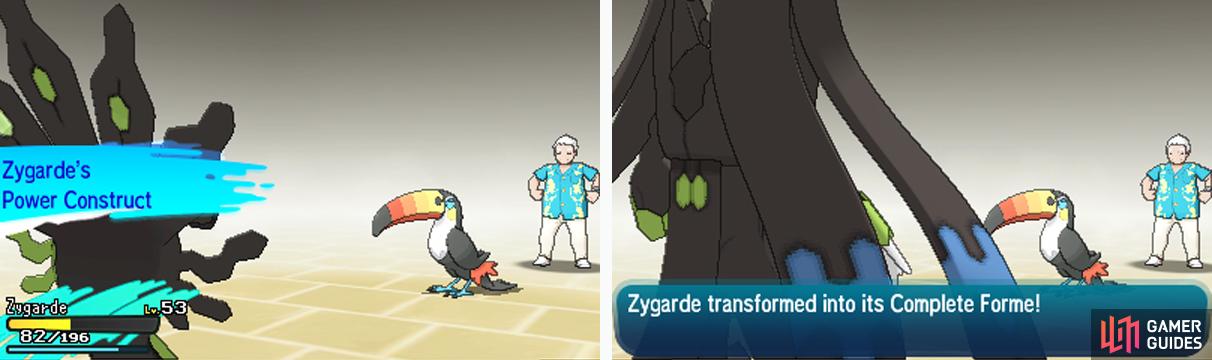 Zygarde Complete Forme has monstrous HP, making it hard to take down.