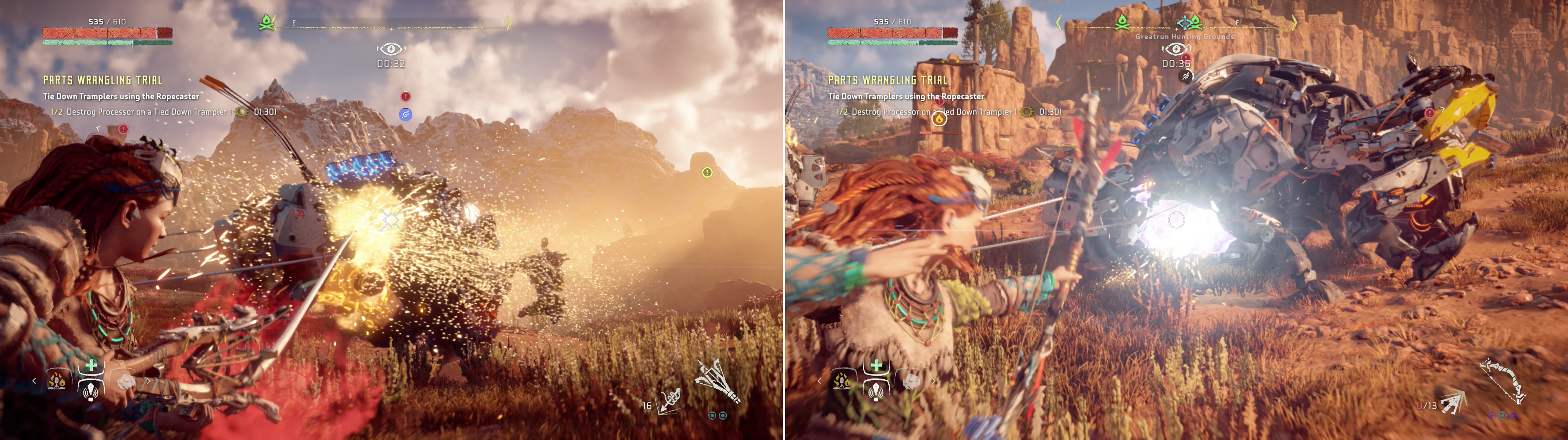 Greatrun Hunting Grounds - Eastern Carja Territory - Walkthrough | Horizon  Zero Dawn | Gamer Guides®