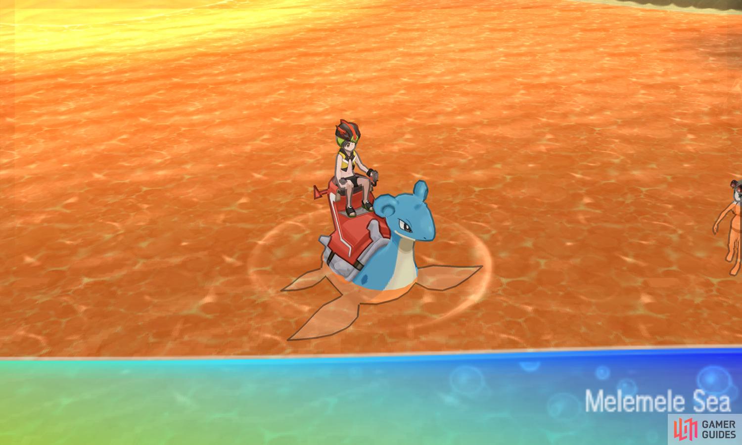 Obviously there's no shortage of Water-type Pokémon in the sea.