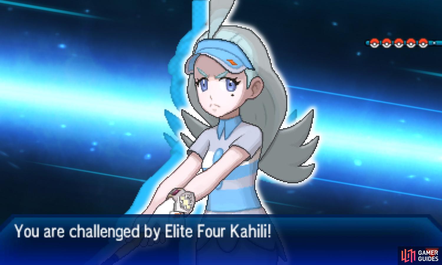 The Elite Four - Pokémon League - Walkthrough, Pokémon: Ultra Sun & Moon