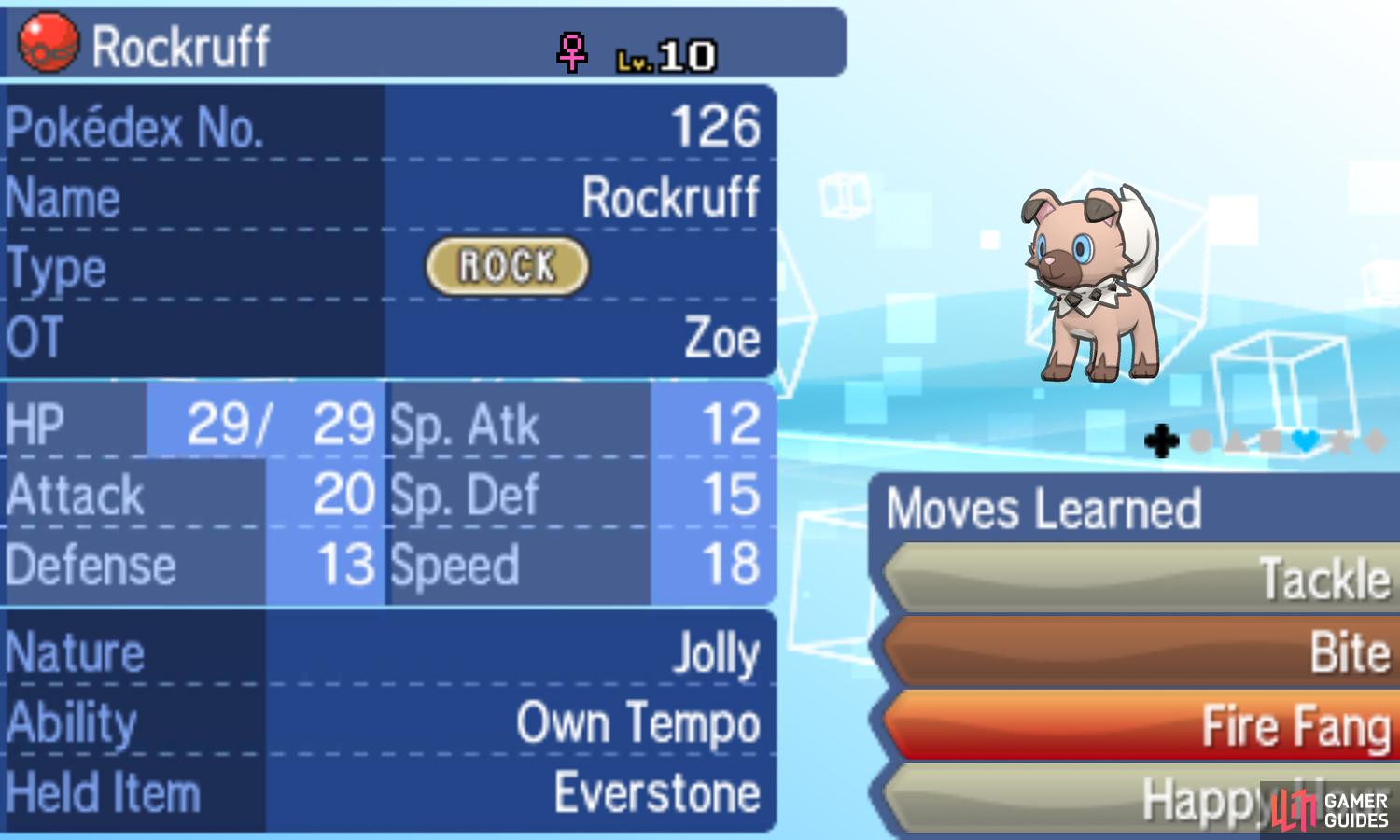 By breeding the special Rockruff, you can share out the love!
