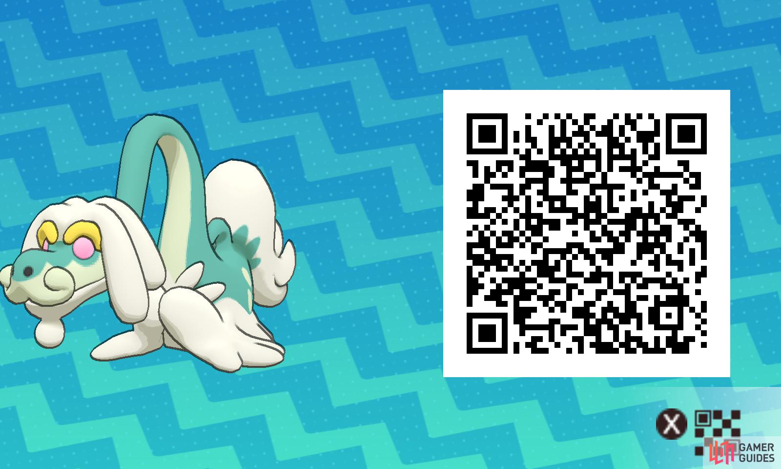 No. 001 to 025 - Lists - QR Codes, Pokémon: Ultra Sun & Moon