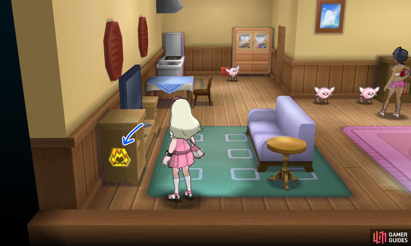 043: Bottom left corner of Olivia's bedroom in her shop.