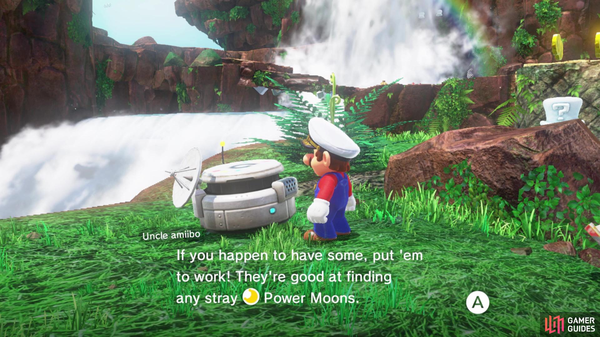 Brand new footage of Cascade Kingdom in Super Mario Odyssey