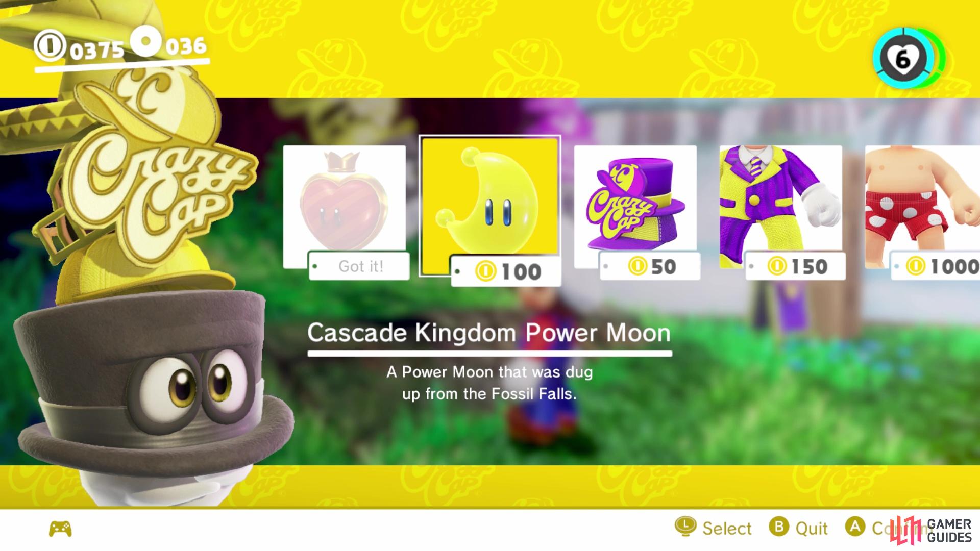 Power Moons from Super Mario Odyssey!