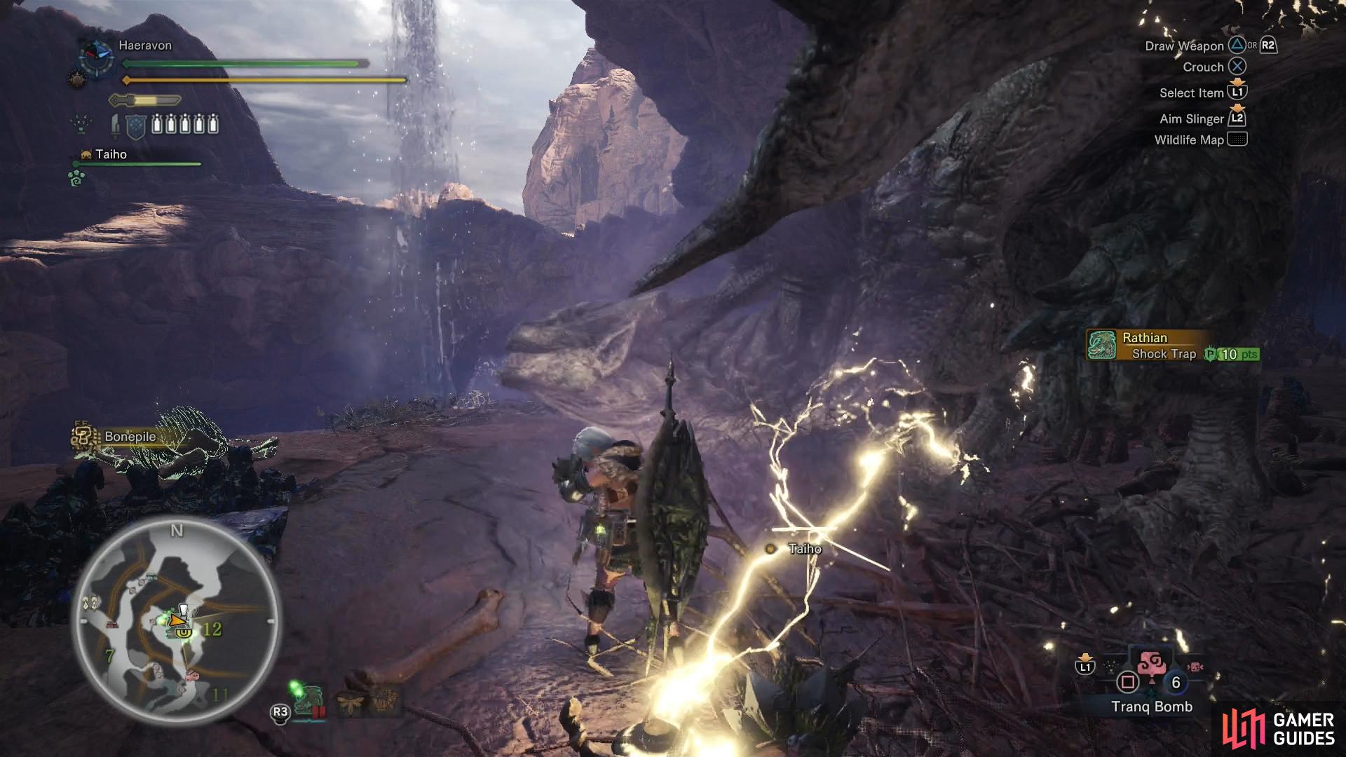 After its sufficiently wounded, the Rathian will flee to its nest, where you can capture it if you wish to end the fight more quickly