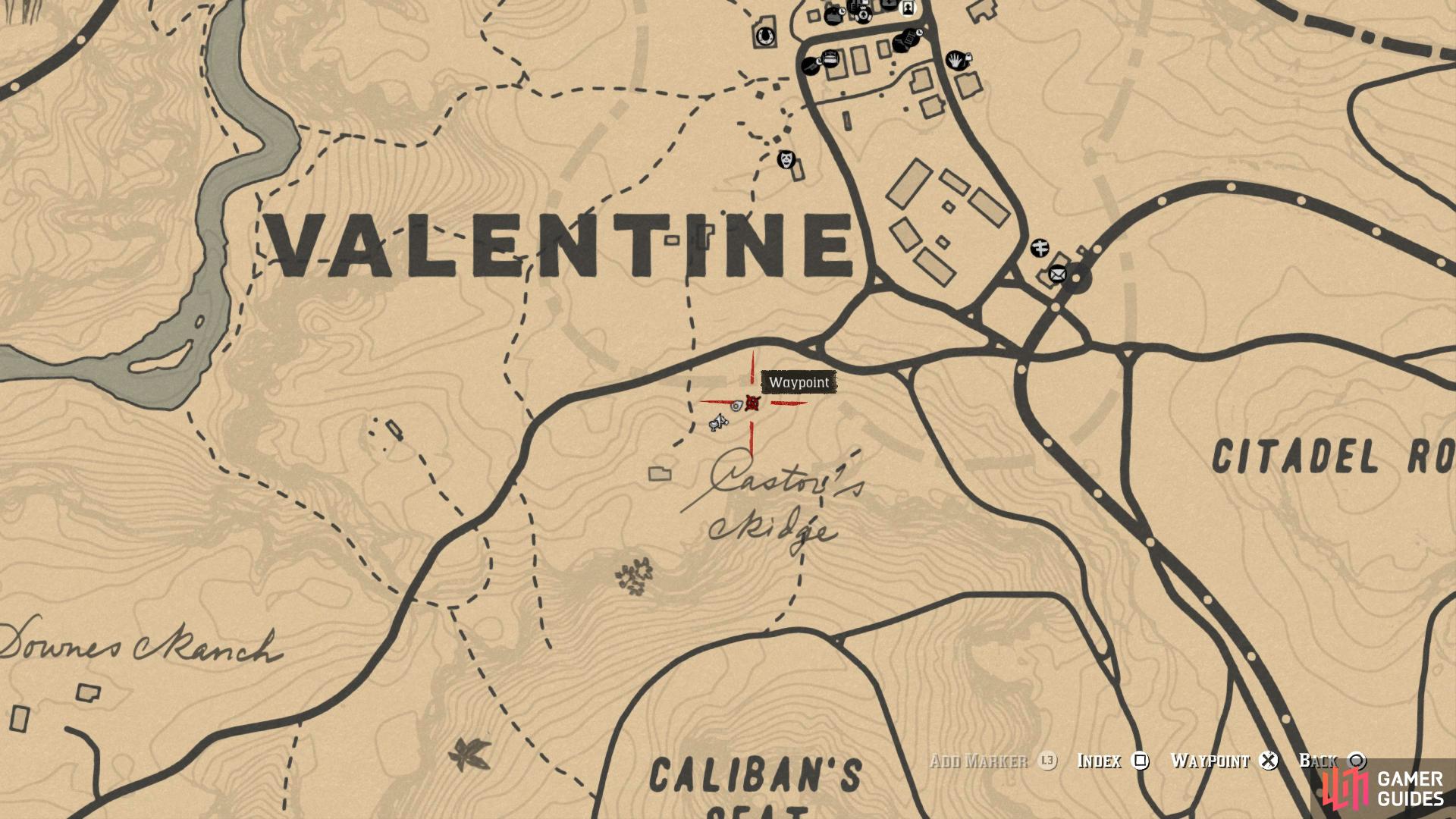 How to find all the treasures of the Poison trail in RDR 2? Map of