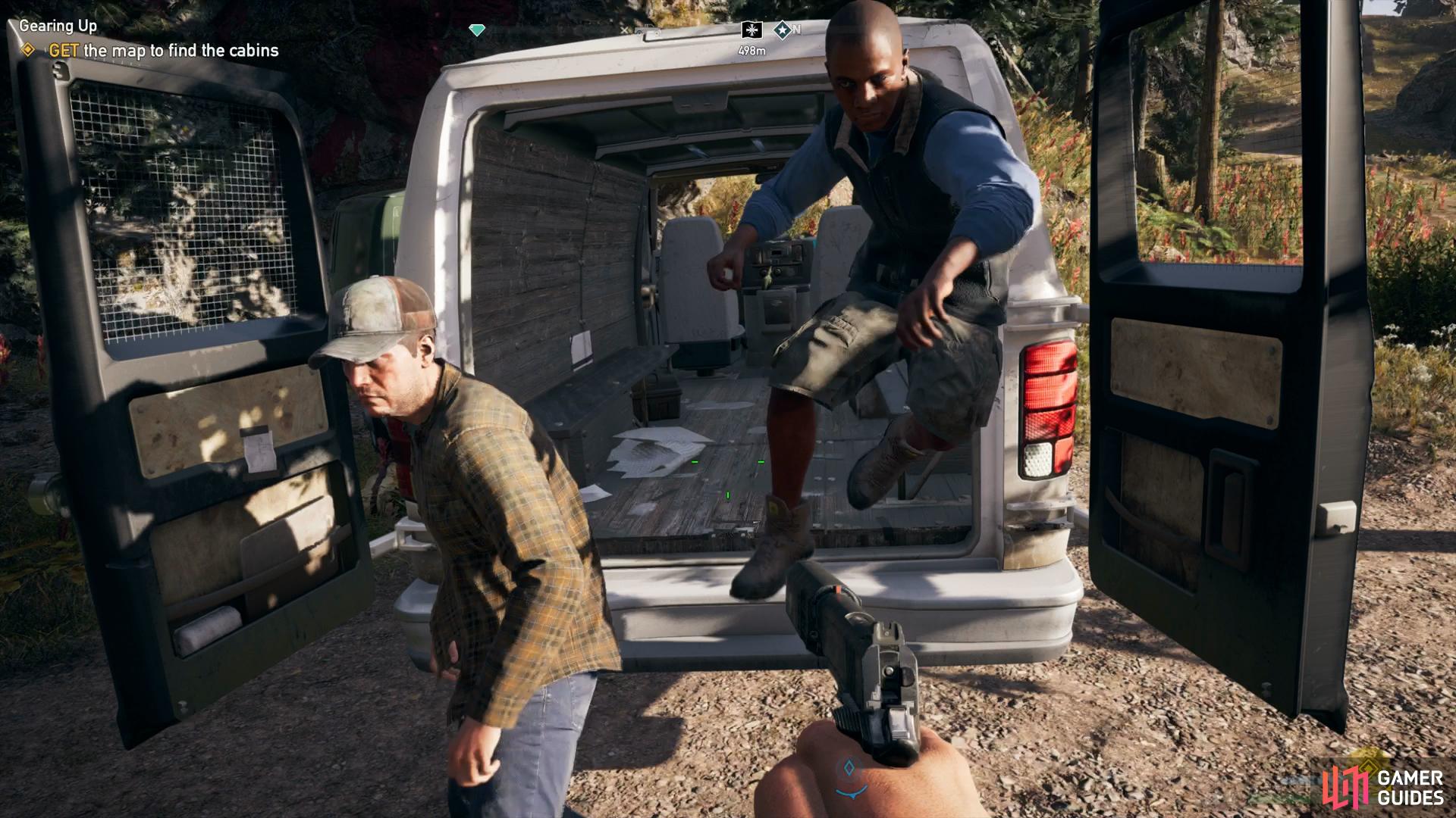 Reaping trucks are a good source of hostages.
