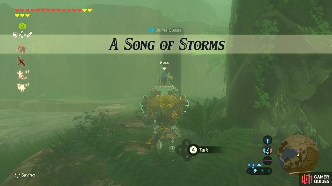 This is a simple, localized Shrine Quest
