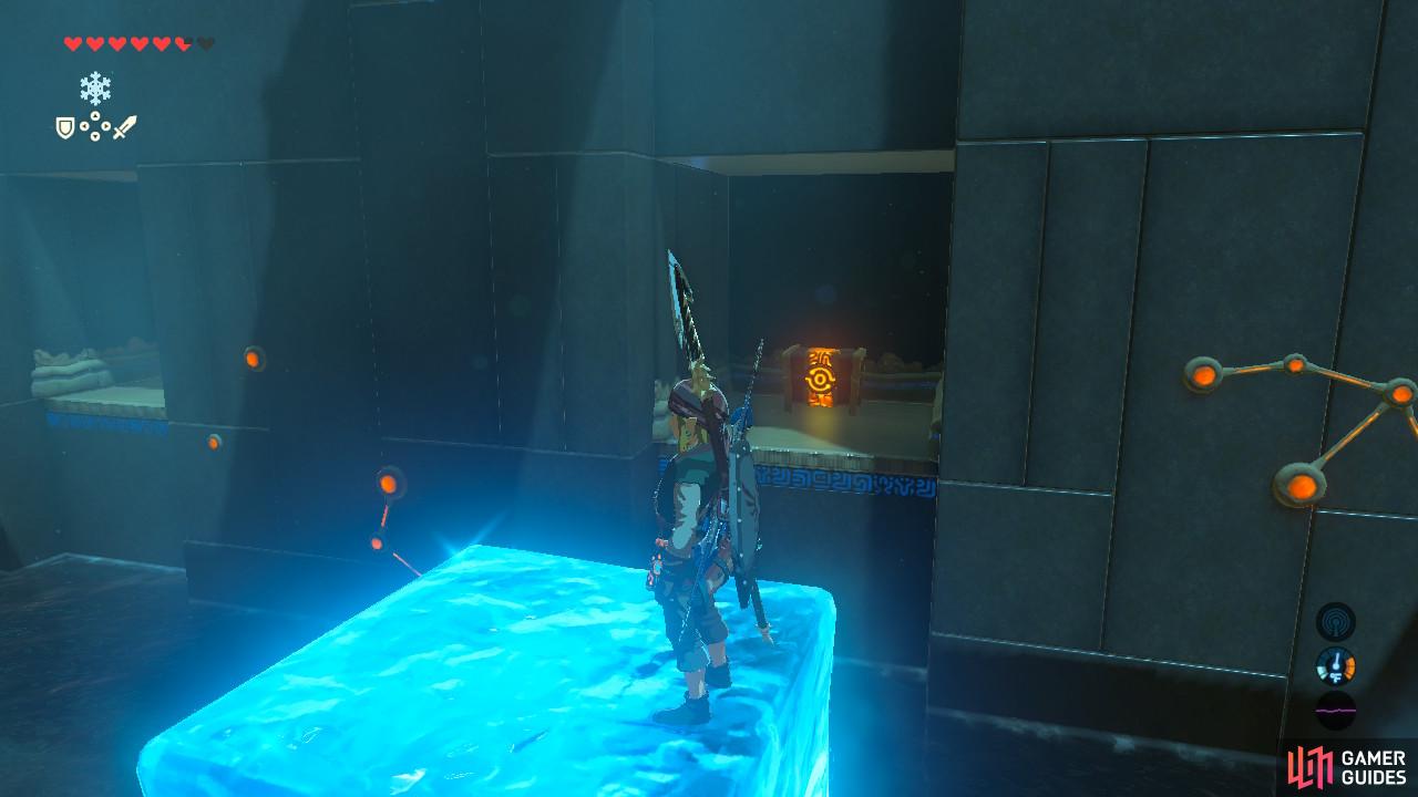 The treasure chests are tucked away