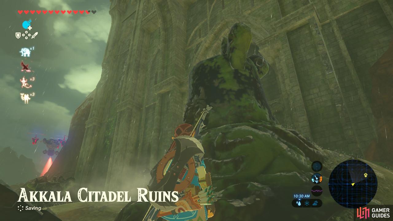 You can see Guardians in the distance