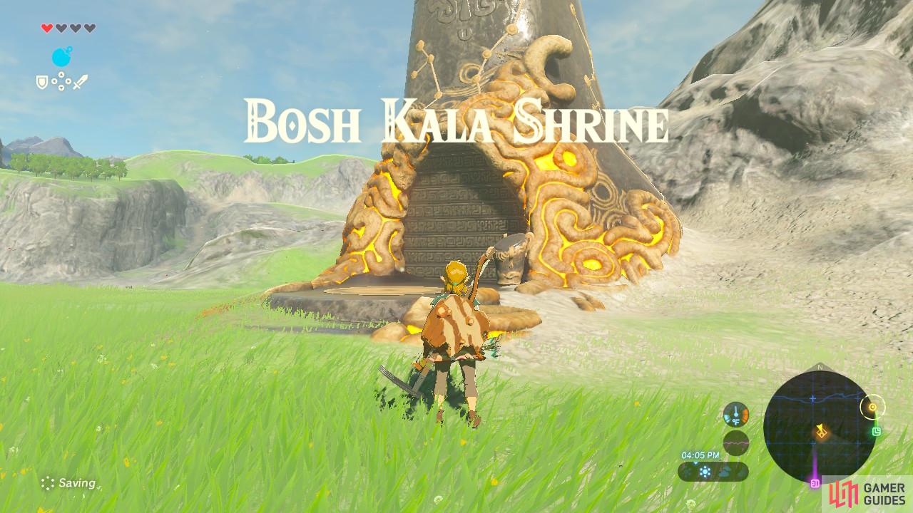 Bosh Kala Shrine is close to the Great Plateau