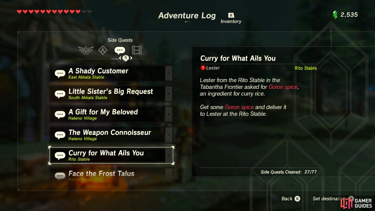 This is a short and simple fetch quest