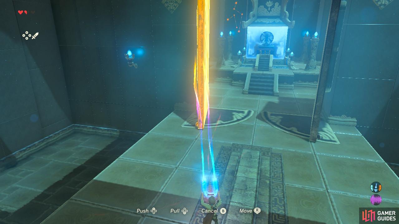 Once you have pulled open the doors