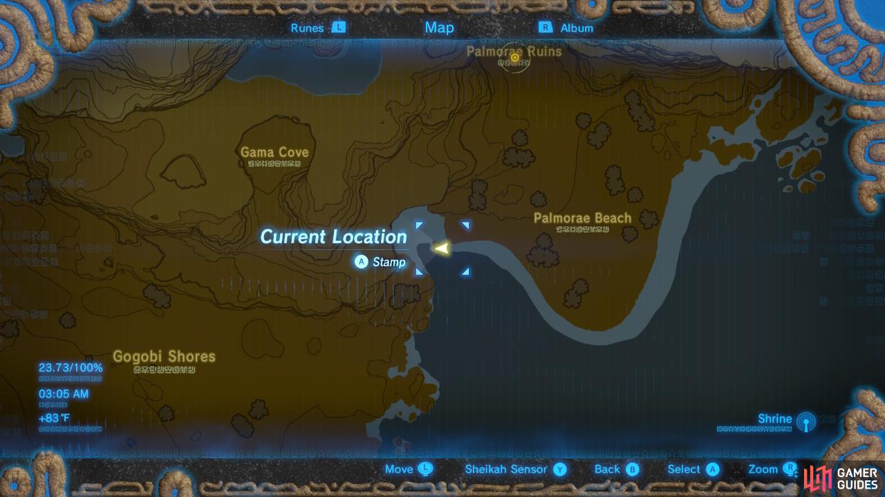 Here is the fragment’s location