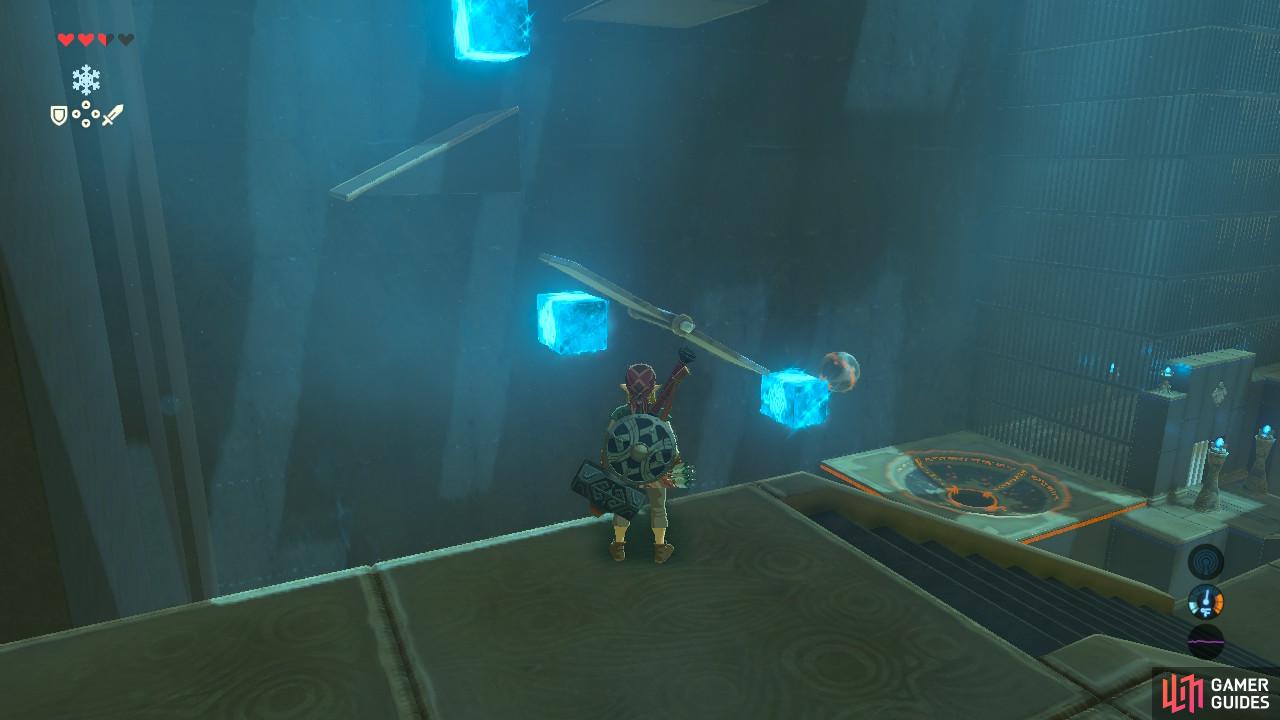 Use this picture as a guide for placing the remaining two blocks.