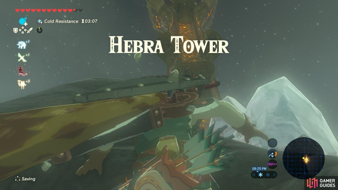 Legend of Zelda: Breath of the Wild: Shrine solutions: Hebra Tower - All  The Legend of Zelda Breath of the Wild Shrine locations