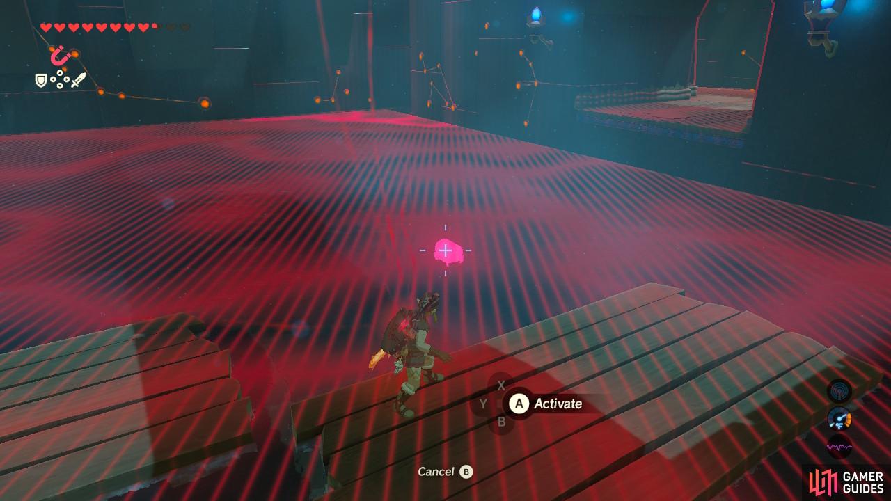 The chest is best reached from the second raft before it drifts too far