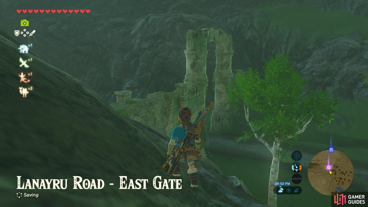 There is a Lynel nearby so be careful