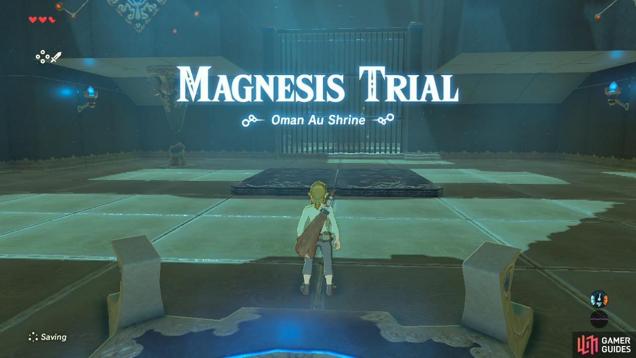 Zelda: Breath of the Wild - Oman Au Shrine and Magnesis Trial solution