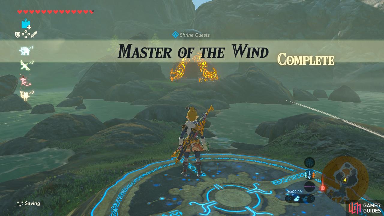 At this time, the Shrine Quest is complete
