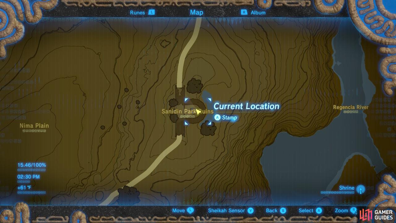 Here is the specific location
