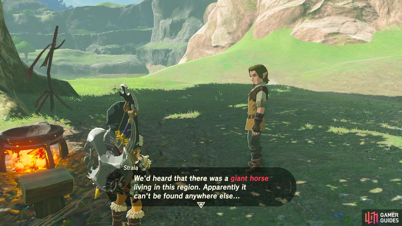 This camp is actually where you can also do a fun little minigame