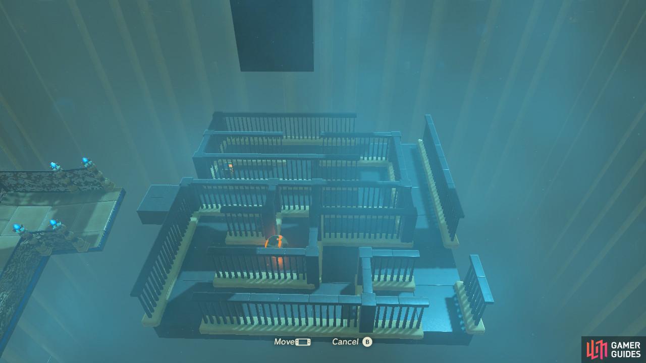 You have to navigate this ball through the maze