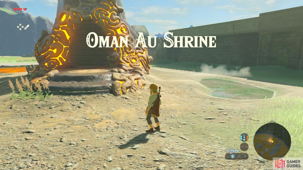 This is the first shrine of the game
