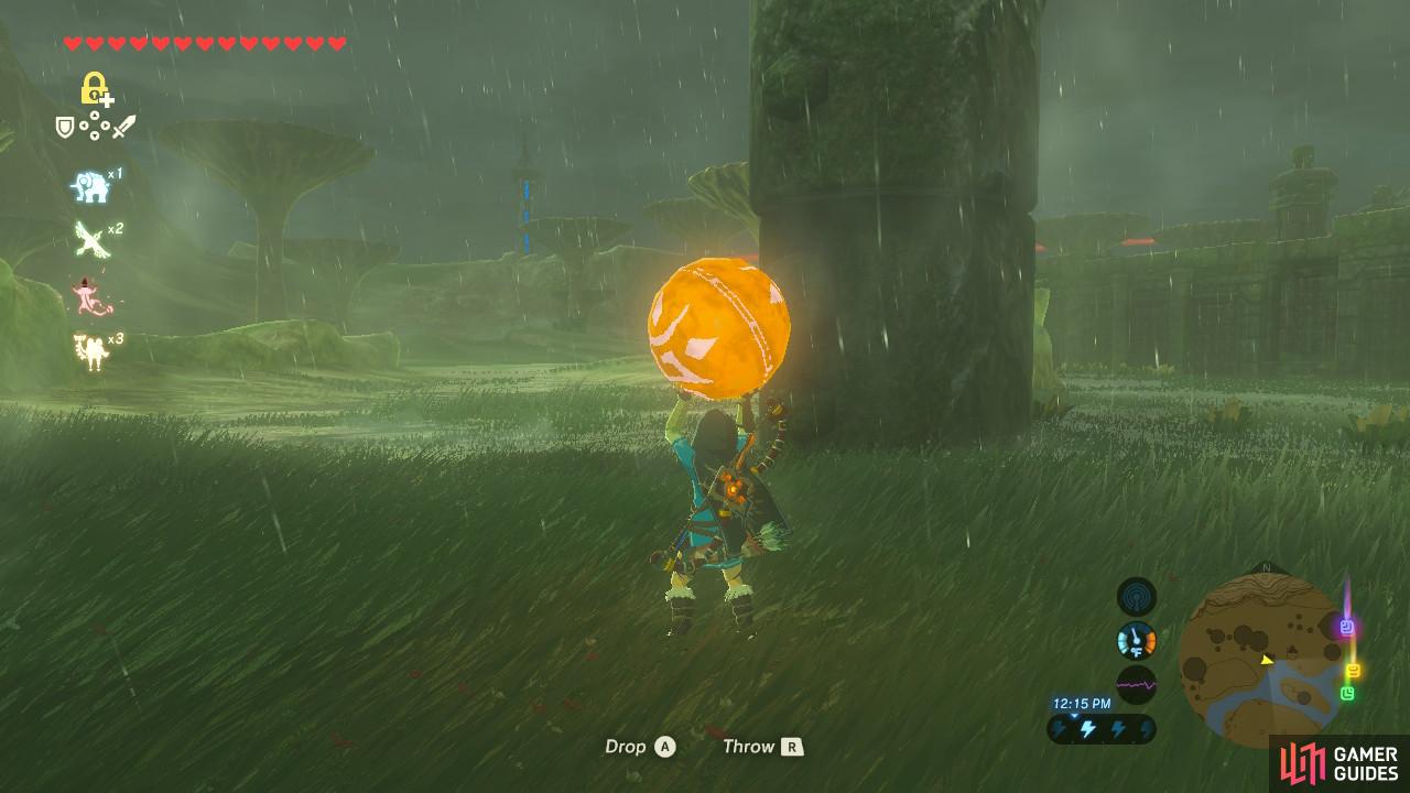 You can pick it up and move it around