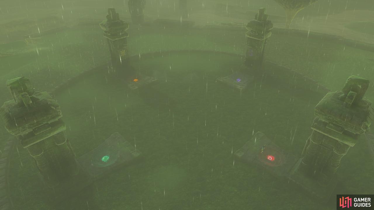 A dramatic zoom of the plateau shows that you have completed this trial