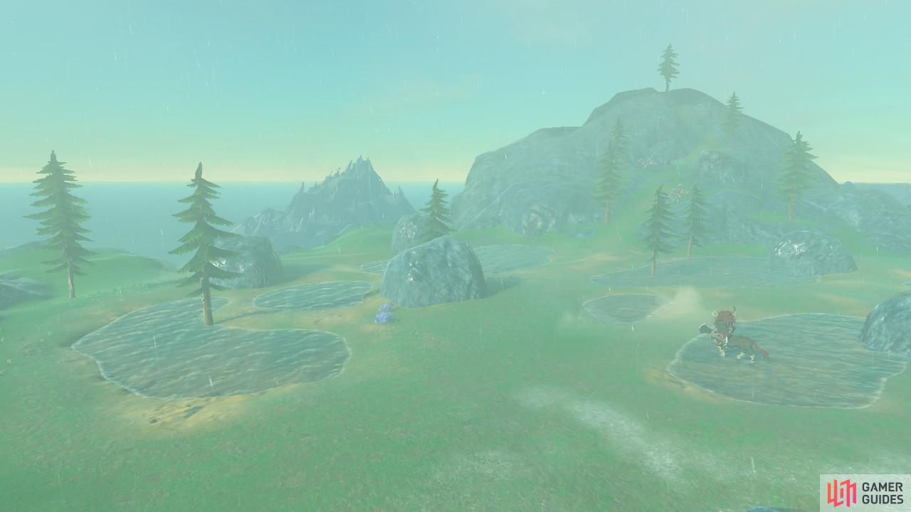 The Lynel will appear during this cutscene.
