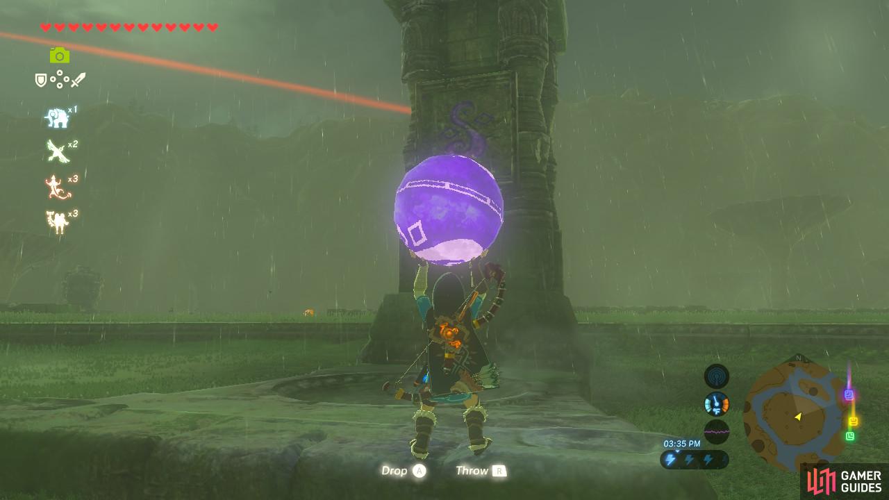 Purple symbol is here