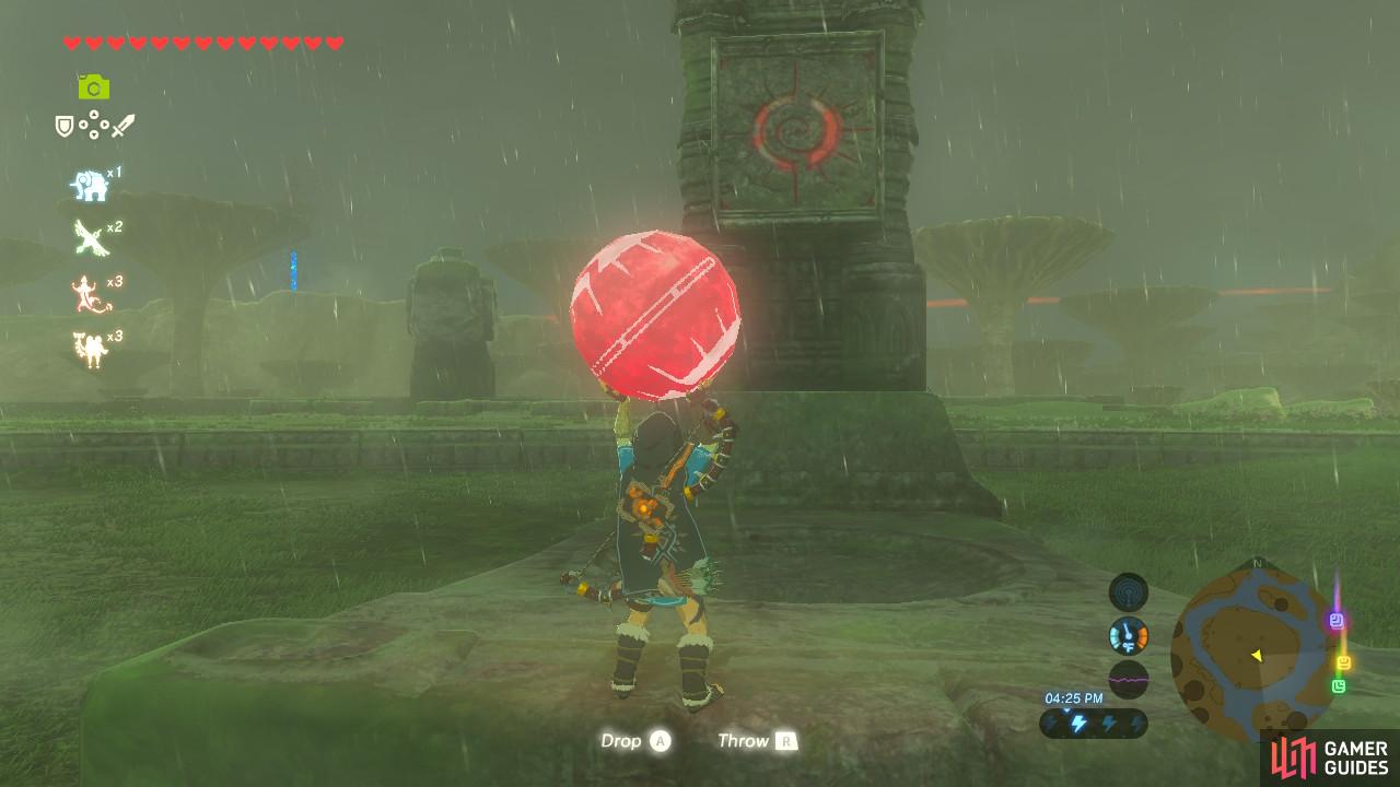 Red symbol is here