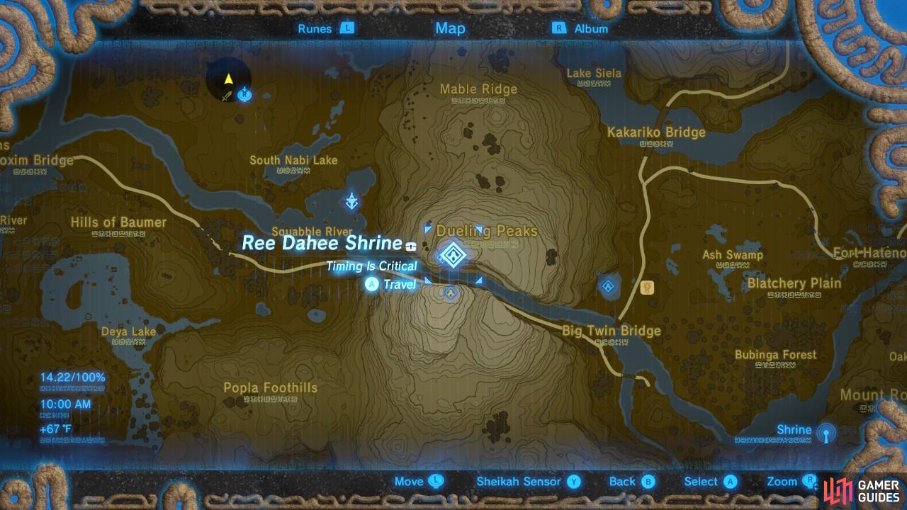 This is the location of the Ree Dahee Shrine.