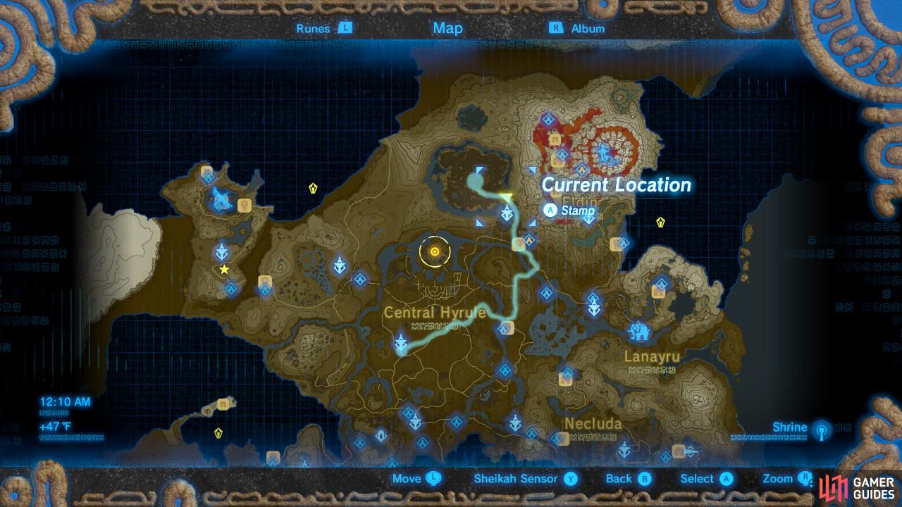 How To Get Through The Lost Woods - The Hero'S Sword - Story Quests | The  Legend Of Zelda: Breath Of The Wild | Gamer Guides®