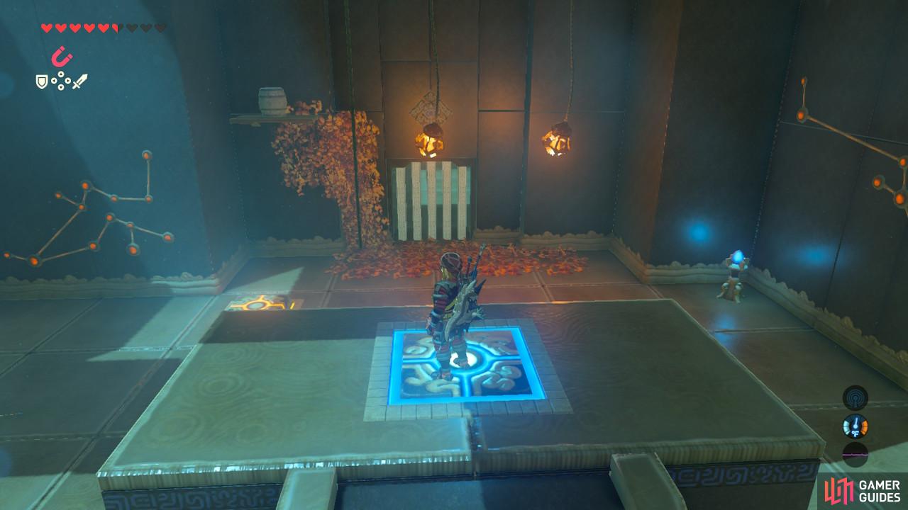 This is basically the same puzzle as the entrance of this Shrine
